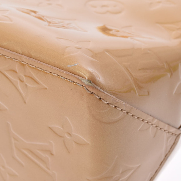 Louis Vuitton Handbag Noisette Monogram Lead Vernis - Picture 9 of 9